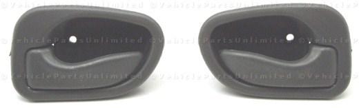 97- 05 inside l + r door handles   fits: hyundai atos