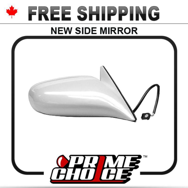 New power non heated passengers side view door mirror