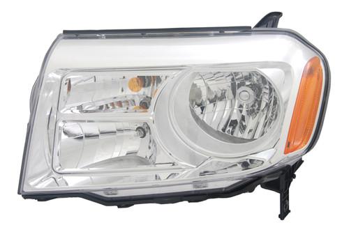 Tyc 20-9224-00 - 2012 honda pilot left replacement headlight assembly