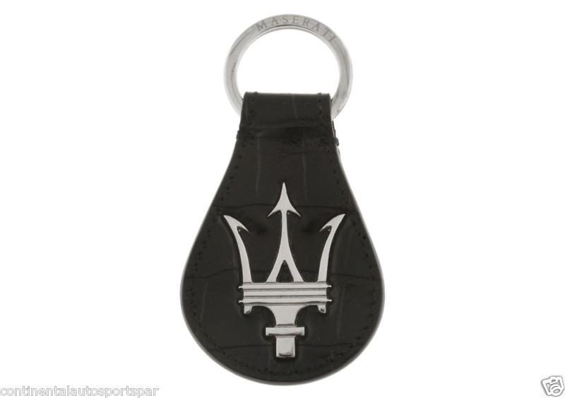 Official maserati griffe collection leather keychain  920003895