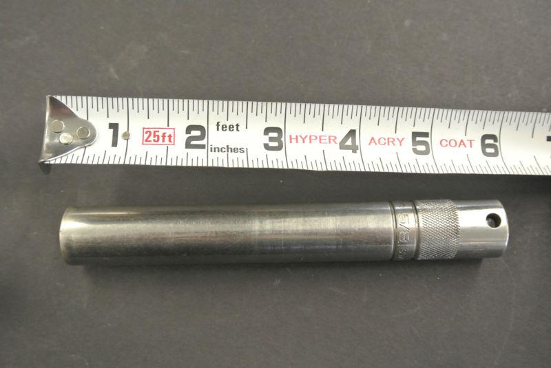 Snap on 5/8" spark plug extra long socket 3/8" drive 6-point