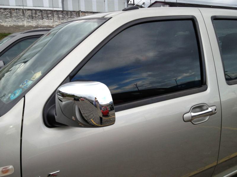 05 06 07 08 09 gmc canyon chervolet colorado chrome door wing mirror cover trim