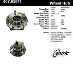 Centric parts 407.62011 rear hub assembly