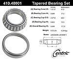 Centric parts 410.48001 bearings, front wheel