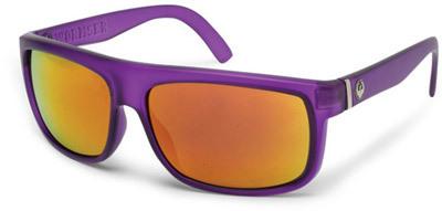 Dragon wormser sunglasses purple crystal w/red ion lens 720-1865