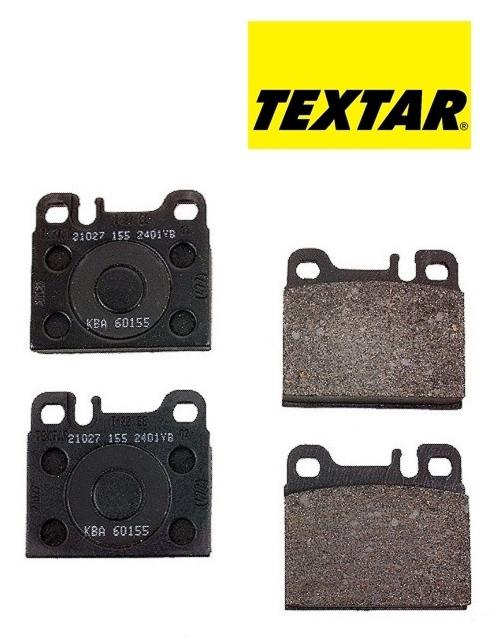 Textar premium rear disc brake pads set 21027155 d979t