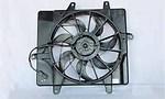 Tyc 620440 radiator and condenser fan assembly