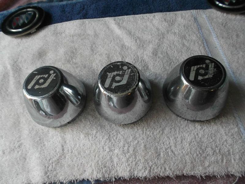 Dp motorsports aftermarket wheel center caps 3 pcs