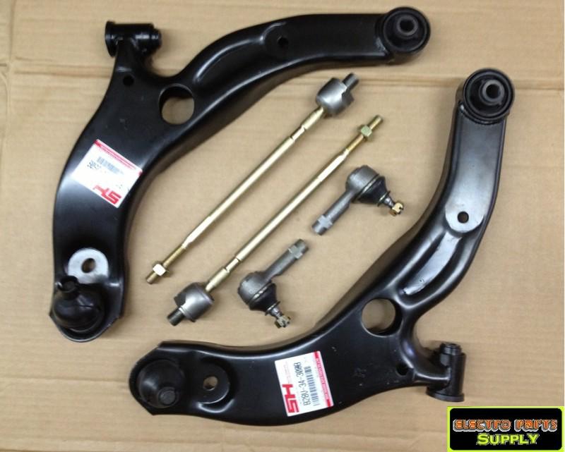 Mazda protege 01-03 front control arm ball joint tie rods suspension kit