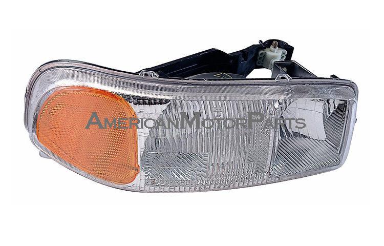 Right passenger side replacement headlight gmc yukon gmc sierra - 15289275