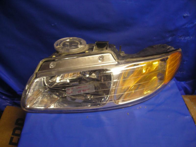 1996-2000 dodge caravan lh headlight