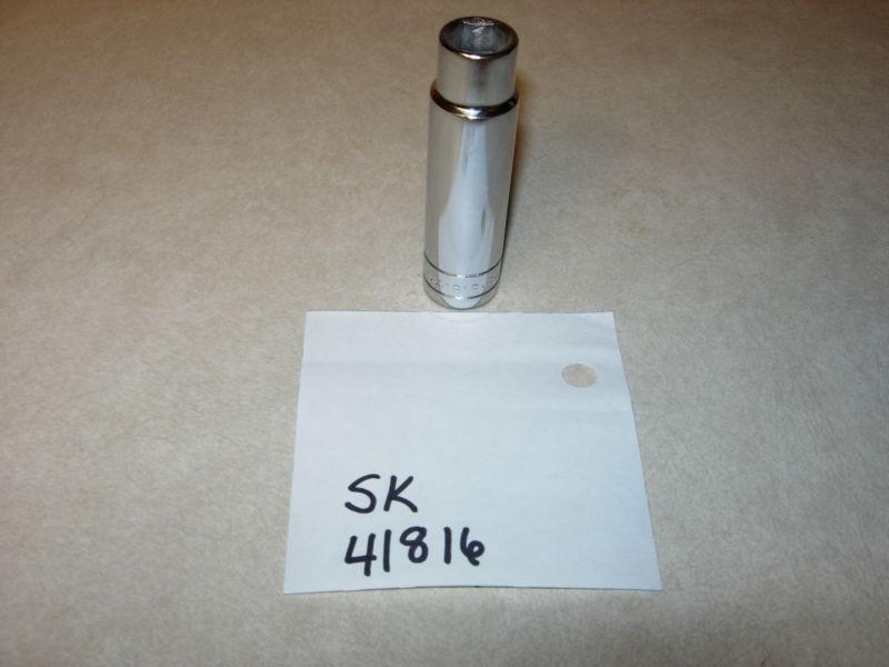 Sk 41816 3/8" drive 1/2" deep socket 6 point "new" made in usa