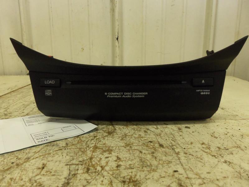 08 09 10 honda accord audio equipment cd changer 6 disc dash mtd us mkt