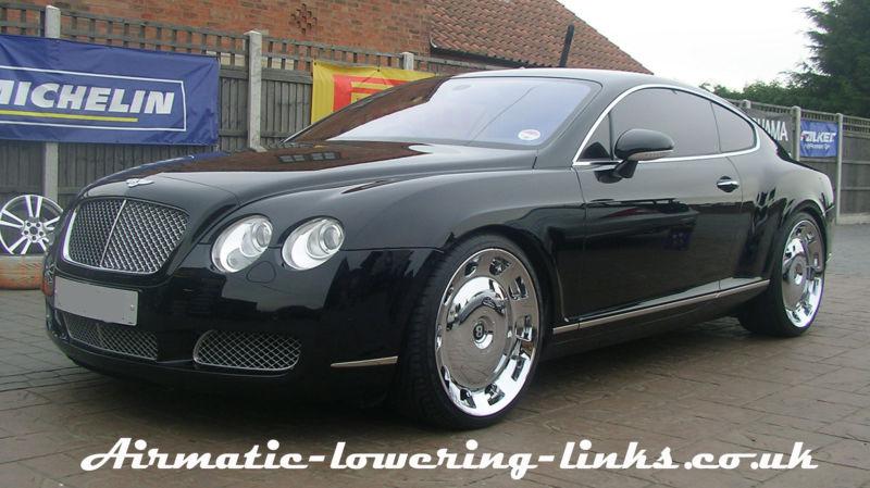 Bentley gt continental fully adjustable lowering kit / links / module - complete