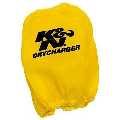 K&n rc-5040dy air filter wrap drycharger polyester yellow conical ea