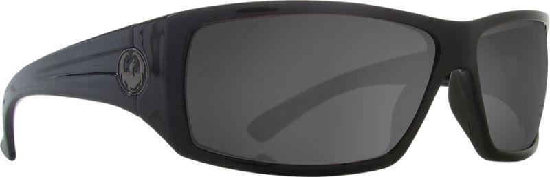 Dragon alliance cinch polarized sunglasses jet black/gray lens