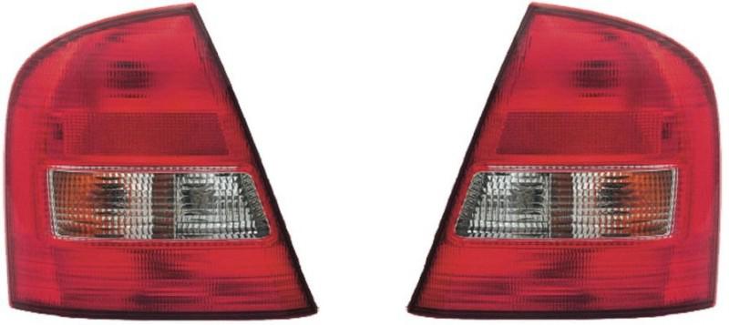 99 00 01 02 03 mazda protege taillight new pair set both taillamp 4 door sedan