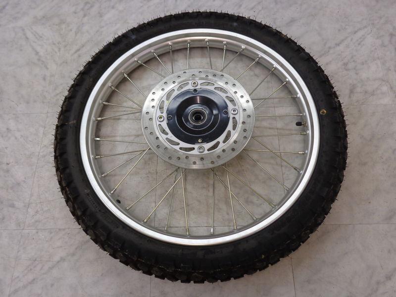 New front wheel rim rotor tire fits honda xr650 1995-2013 xr650l 