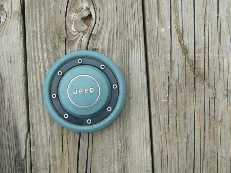 1987 jeep cherokee xj blue horn button pad  84-96