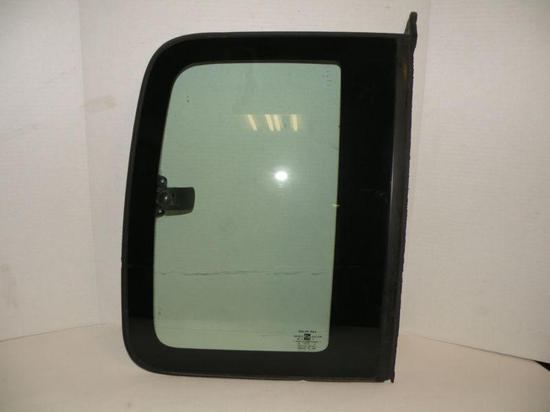 1994-2003 chevy s10 rear quarter glass  pop out  fits gmc also right