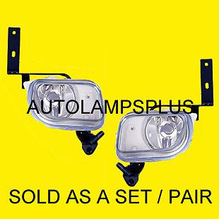 Volvo s70 v70 x/c 2.3l 2.4l fog light lamp pair 98 99 00 new