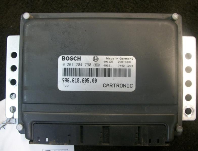 00 01 02 porsche boxster engine ecm elec cont unit ecu 2.7l 1184432