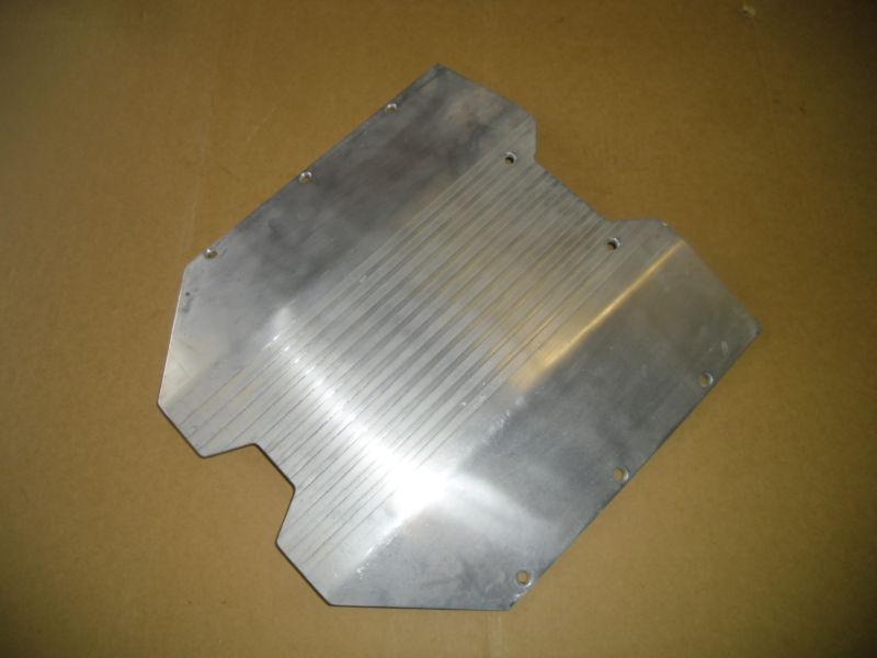 Polaris slt 750 rend ride plate new aluminum race grooved pump cover 780 sltx