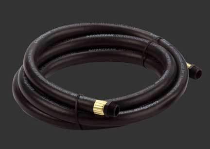 Gpi def hose - .75-inch x 12 ft. with bspp (includes o-ring)