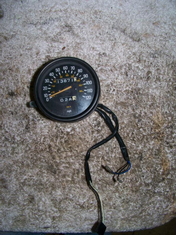 1979 yamaha xs650 xs 650 speedometer w/ wiring