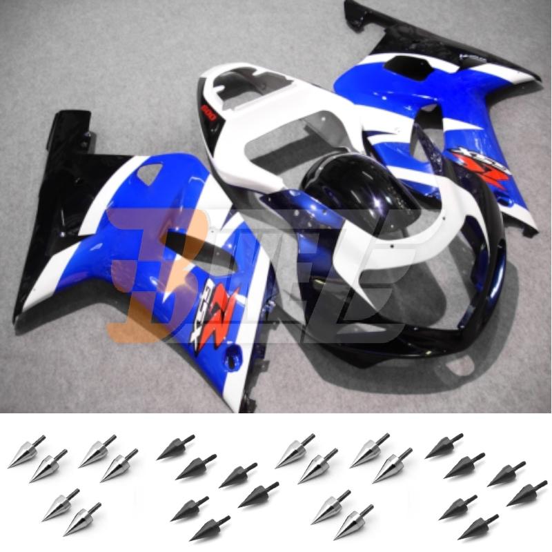 Free bolt kit! injection fairing kit for suzuki gsxr 600 750 2001 2002 2003 ac