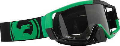 Dragon vendetta goggle block green/black w/clear aft lens 722-1284