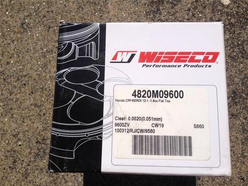 Wiseco piston kit honda 02-08 crf450 r 05-09 crf450 x 12:1 compression std bore