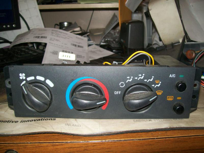 Chevy cavalier heater climate control  95,96,97