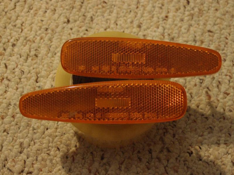 95-98 nissan 240sx oem orange yellow sidemarkers set s14 kouki zenki jdm