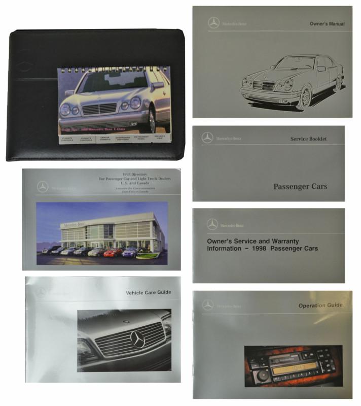 1998 mercedes benz e300 turbodiesel e320 e430 class owners operators manual case