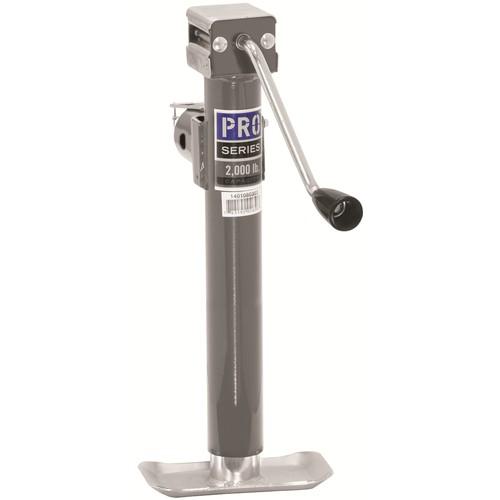 1401080303 pro series 2k weld-on trailer jack sidewind with footplate