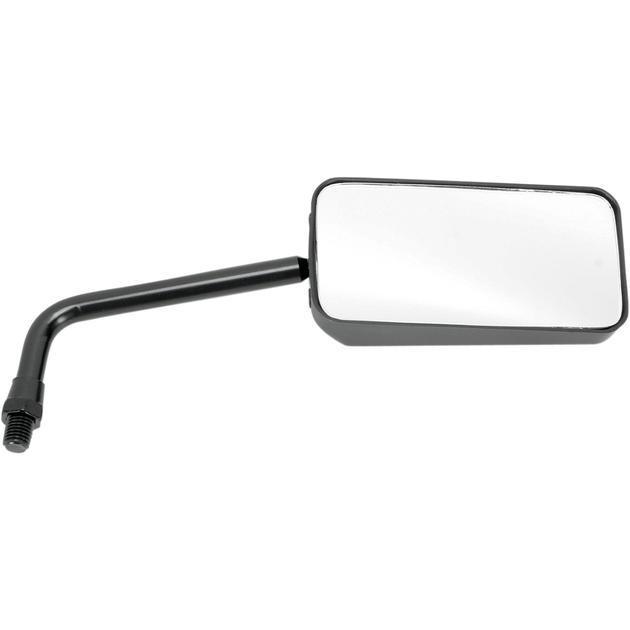 Emgo eurosport mirror rectangular 10mm black universal