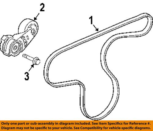 Gm oem 12573024 belt tensioner/automatic belt tensioner