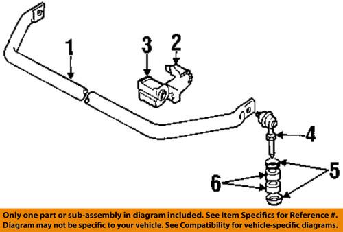 Gm oem 96057770 stabilizer bar-stabilizer link insulator