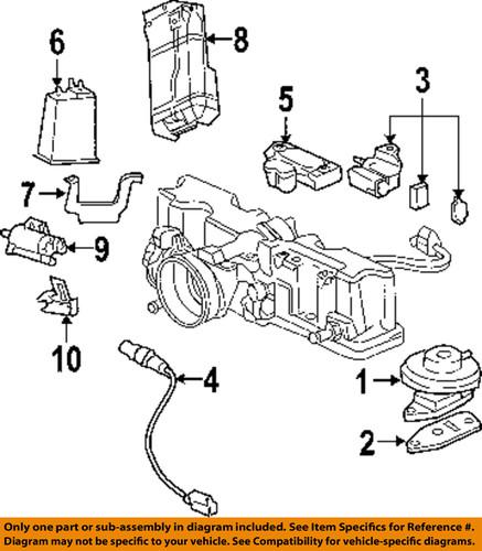 Gm oem 15215729 canister purge control solenoid/vapor canister purge solenoid