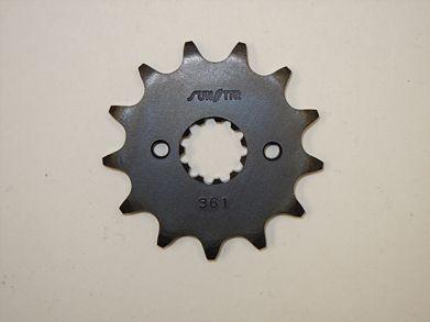 Sunstar sprocket front 13t 520 steel fits honda xr250r 1996-2004