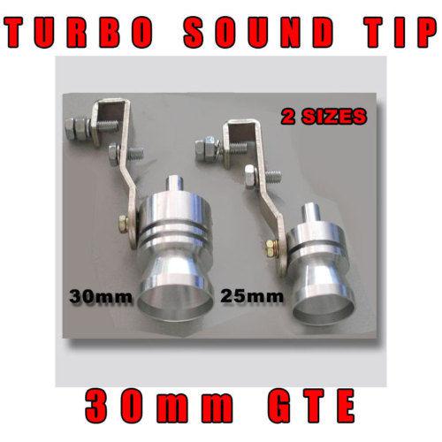 Bmw turbo sound tip muffler/exhaust noise whistler