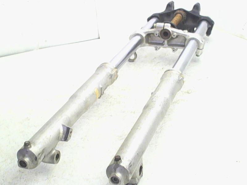 1982 honda xl500r oem front suspension forks triple clamp