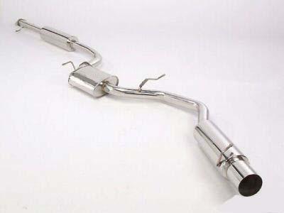 Obx catback exhaust system 00-04 ford focus zx3 zetec cat back