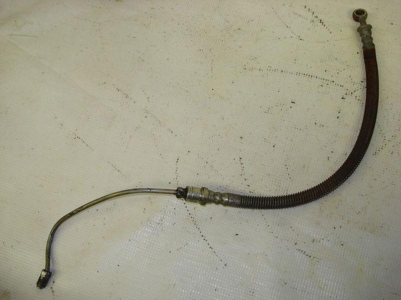 75 yamaha tx 500 tx500 xs500 xs - front lower brake line hose