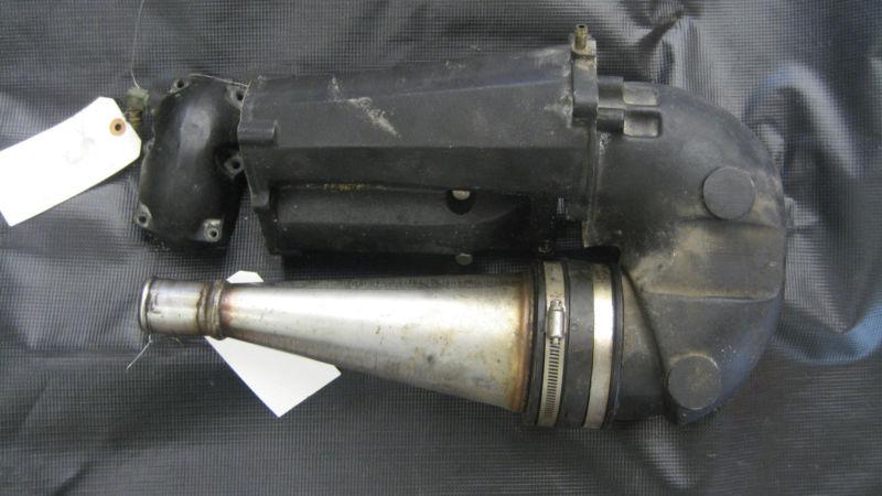 87 kawasaki js300 js 300 sx muffler exhaust