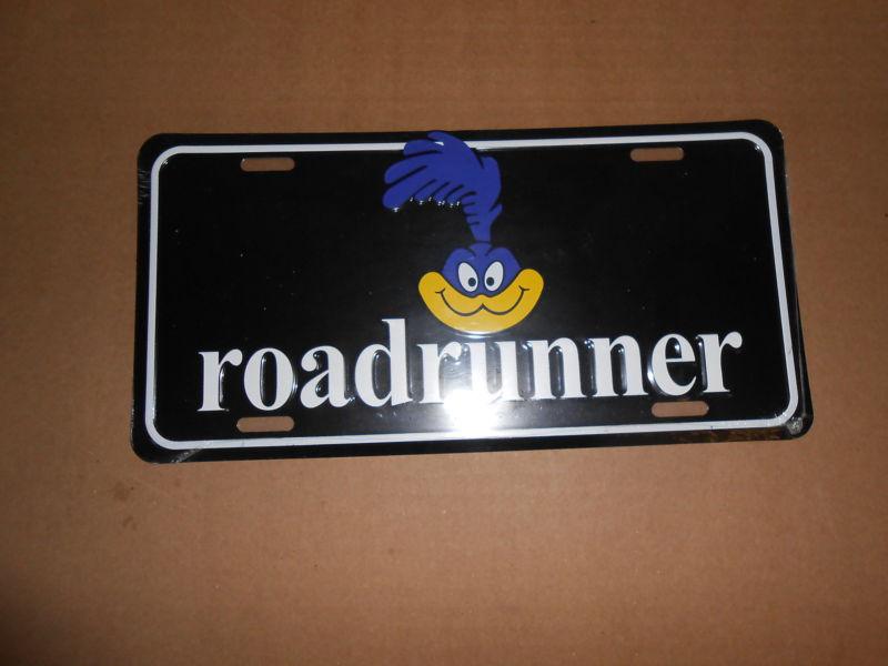 Mopar roadrunner head  license plate new