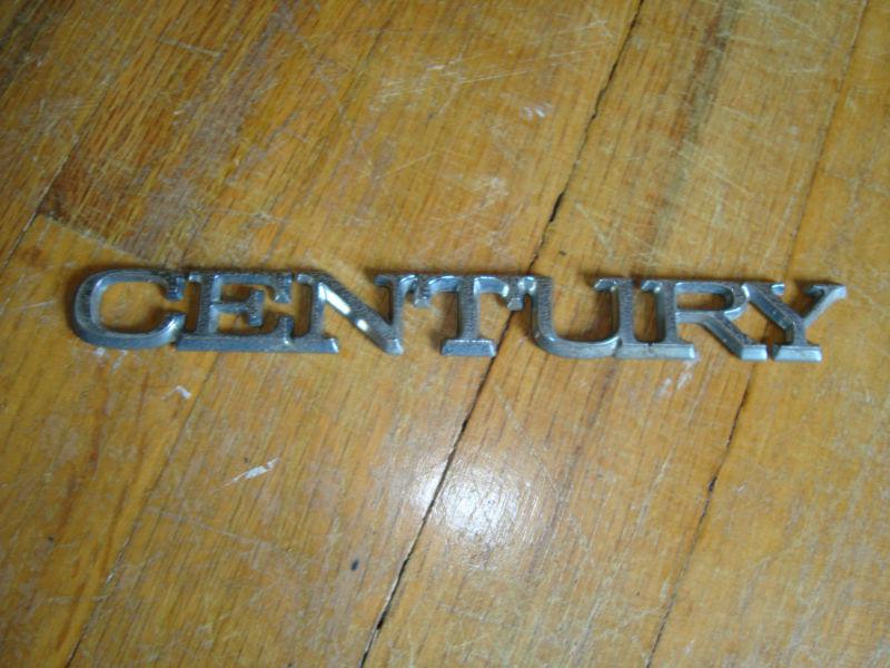 Century name plate emblem