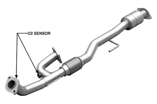 Magnaflow 49754 - 04-06 es catalytic converters - not legal in ca oe grade obdii