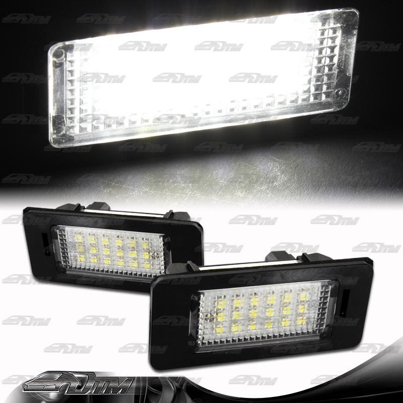 Audi a4 a5 s5 tt q5 / 09-10 volkswagen passat led license plate courtesy lights